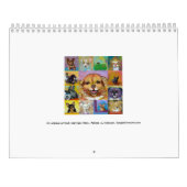 Chihuahuakalender-Hundekunst 2011 niedlich Kalender (Rückseite)