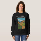 Chihuahuan Wüste Big Bend National Park Camping H Sweatshirt (Vorne ganz)