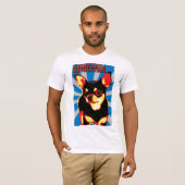 Chihuahuarevolution - Blau T-Shirt (Vorne ganz)
