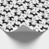 Chihuahuas benutzerdefiniertes Muster für Welpenna Geschenkpapier (Ecke)
