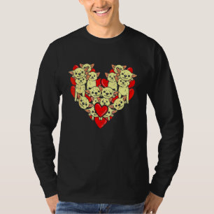 Chihuahuas Dog Hearts Valentine S Day Chiwawa Boy T-Shirt