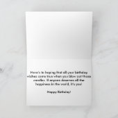 Chihuahuas Geburtskarte Karte (Innenseite)