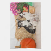 Chihuahuas im Fall Geschirrtuch (Vertikal)