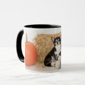 Chihuahuas im Fall Tasse (Vorderseite Links)