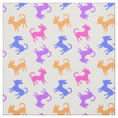 Chihuahuas in Hübschen Pastellfarben Stoff (Muster)