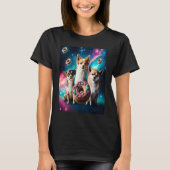 Chihuahuas In Space Donuts Chihuahuas Boys Girls W T-Shirt (Vorderseite)