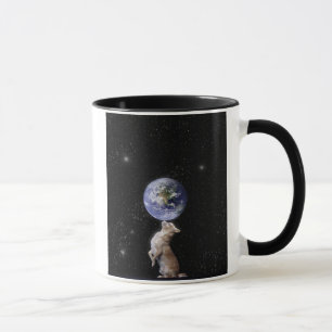 Chihuahuas ordnen die WeltTasse an Tasse