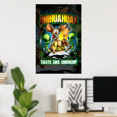 Chihuahuas Poster (Heimbüro)
