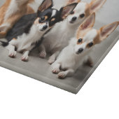 Chihuahuas Schneidebrett (Ecke)
