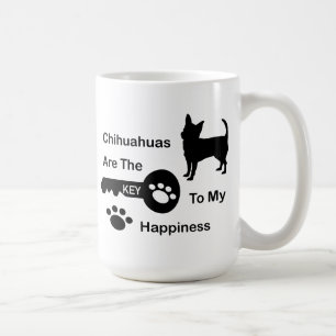 Chihuahuas sind der Schlüssel zu meiner Kaffeetasse