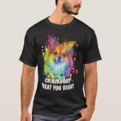 Chihuahuas Treat You Right Chiwawa Animal Pun Toy T-Shirt (Vorderseite)