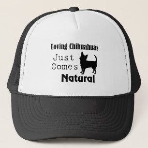 Chihuahuas zu lieben ist einfach natürlich Hut/Müt Truckerkappe