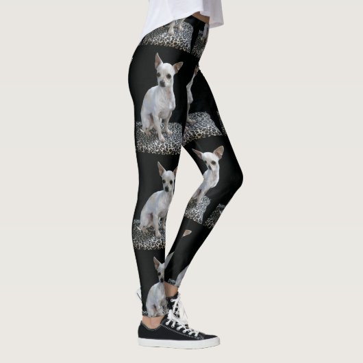 Chihuahuasitzen Leggings (Rechts)