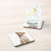 Chihuahuawelpe (2 Monate alte) Untersetzer (Rechte Seite)