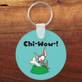 Chihuhua Chi-Wow T - Shirt und Geschenke Schlüsselanhänger (Vorderseite)