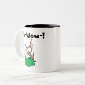 Chihuhua Chi-Wow T - Shirt und Geschenke Zweifarbige Tasse (Vorderseite Links)