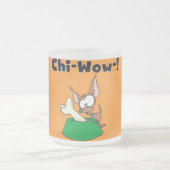 Chihuhua Chi-Wow T - Shirts und Geschenke Mattglastasse (Mittel)
