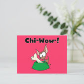 Chihuhua Chi-Wow T - Shirts und Geschenke Postkarte (Stehend Vorderseite)