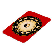 Chiinese Zodiac Wheel Magnet (Linke Seite)
