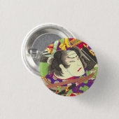 Chikanobu Samurai 2:5 Button (Vorne & Hinten)