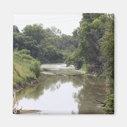 Chikaskia River Magnet (Vorne)