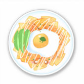 Chilaquiles Rojos Aufkleber (Vorderseite)