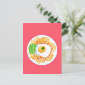 Chilaquiles Rojos Postkarte (Stehend Vorderseite)