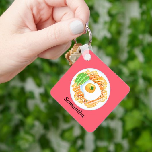 Chilaquiles Rojos Schlüsselanhänger (Hand)