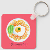 Chilaquiles Rojos Schlüsselanhänger (Rückseite)