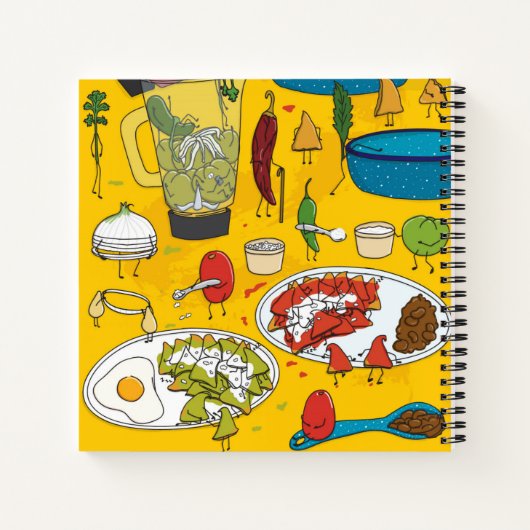 Chilaquiles will einfach Spaß zu haben Notizblock (Rückseite)