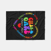 Chilare Dream Team Daycare Crew School Provider Te Fleecedecke (Vorderseite (Horizontal))