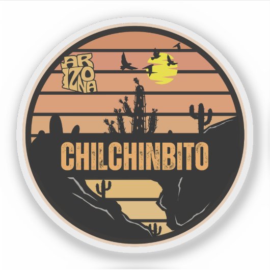 Chilchinbito, Arizona Aufkleber (Vorderseite)