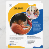 Child Care Flyer Template (Vorne/Hinten)