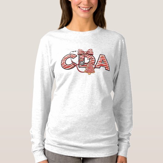 Child Development Associate -CDA- Weihnachten T-Shirt (Vorderseite)