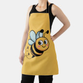 Child-Friendly Bee Mascot with Dotted Trail Schürze (InSitu)