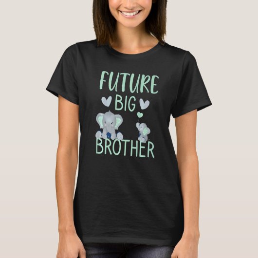 Child future big brother pregnancy announcement 20 T-Shirt (Vorderseite)