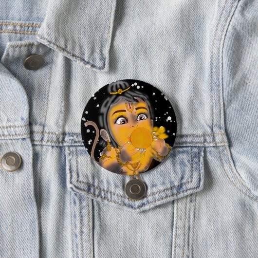Child Hanuman Button (Beispiel)