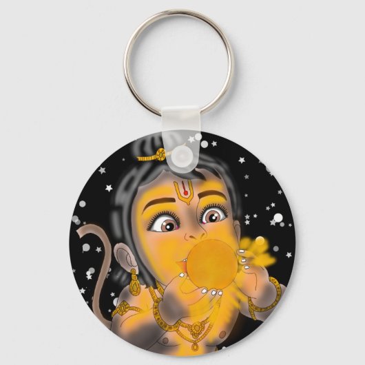 Child Hanuman Keychain Schlüsselanhänger (Vorderseite)