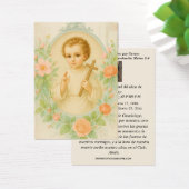 Child Jesus Guadalupe Spanish Funeral Prayer (Schreibtisch)