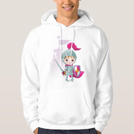 Child Knight Mens Hoodie (Vorderseite)
