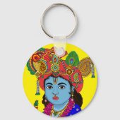 Child Krishna Keychain Schlüsselanhänger (Vorderseite)