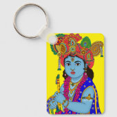 Child Krishna Keychain Schlüsselanhänger (Vorderseite)