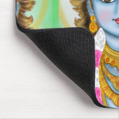 Child Krishna Mouse Pad Mousepad (Ecke)