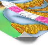 Child Krishna Poster (Ecke)