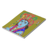 Child Krishna Schreibwaren Notizblock (Rotiert)
