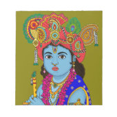Child Krishna Stationery Notizblock (Vorderseite)
