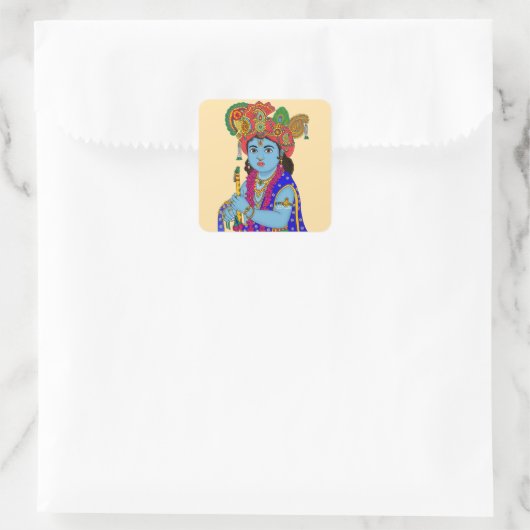 Child Krishna Sticker (Tasche)