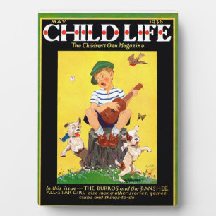 "Child Life war ein amerikanisches Kindermagazin" Fotoplatte