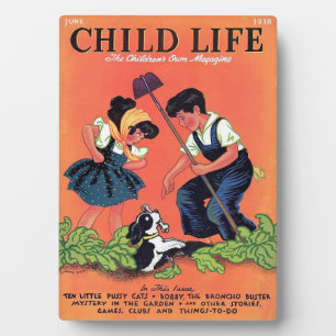 "Child Life war ein amerikanisches Kindermagazin." Fotoplatte