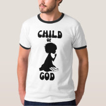 Child Of God Bibelzitat Herren-Ringer-Shirt